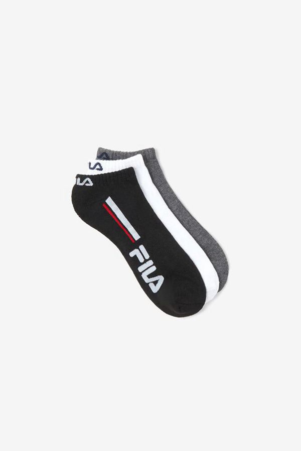 Meias Fila Multicoloridas - Fila Double Stripe No Show 6-Pack Portugal Online,OMTB-13658